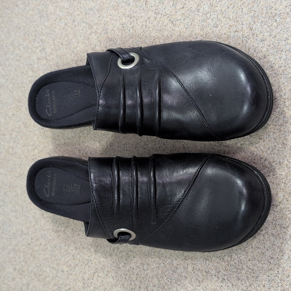Clarks Soft Cushion Shoes, Clogs Slip-ons Women's Size 10 - Picture 2 of 13